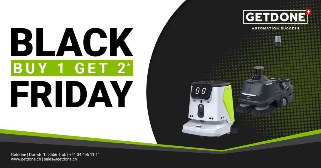 Black Friday! Black Friday Kampagne – Buy 1 Get 2*