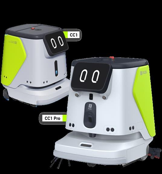 PUDU CC1 und PUDU CC1 Pro autonome Bodenreinigungsroboter für den professionellen Einsatz