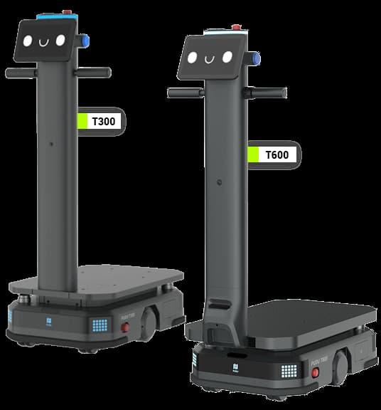 Autonome Transportroboter PUDU T300 und T600 für effiziente innerbetriebliche Transporte