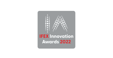 The logo of the IFEX Innovation Awards symbolizes excellence and creativity in the innovation landscape.