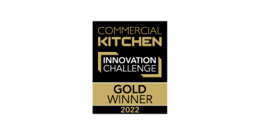 Logo of the gold winner of the Commercial Kitchen Innovation Contest.