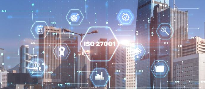Innovative Technologie mit internationalem Informationssicherheitsstandard ISO 27001.